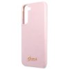 Guess GUHCS22MLSLMGLA S22+ S906lawenda/lavender hardcase Silicone Script Metal Logo